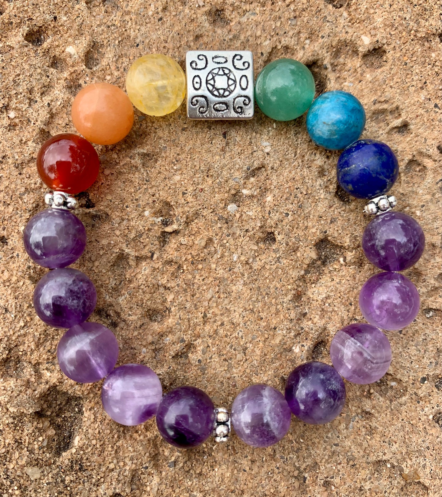 Amethyst Chakra Bracelet