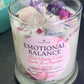 CRYSTAL CANDLE - Emotional Balance