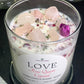 Crystal Scented Candle - LOVE CANDLE