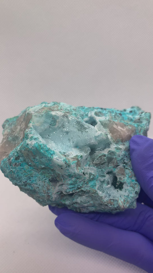 Chrysocolla Drusy Specimen