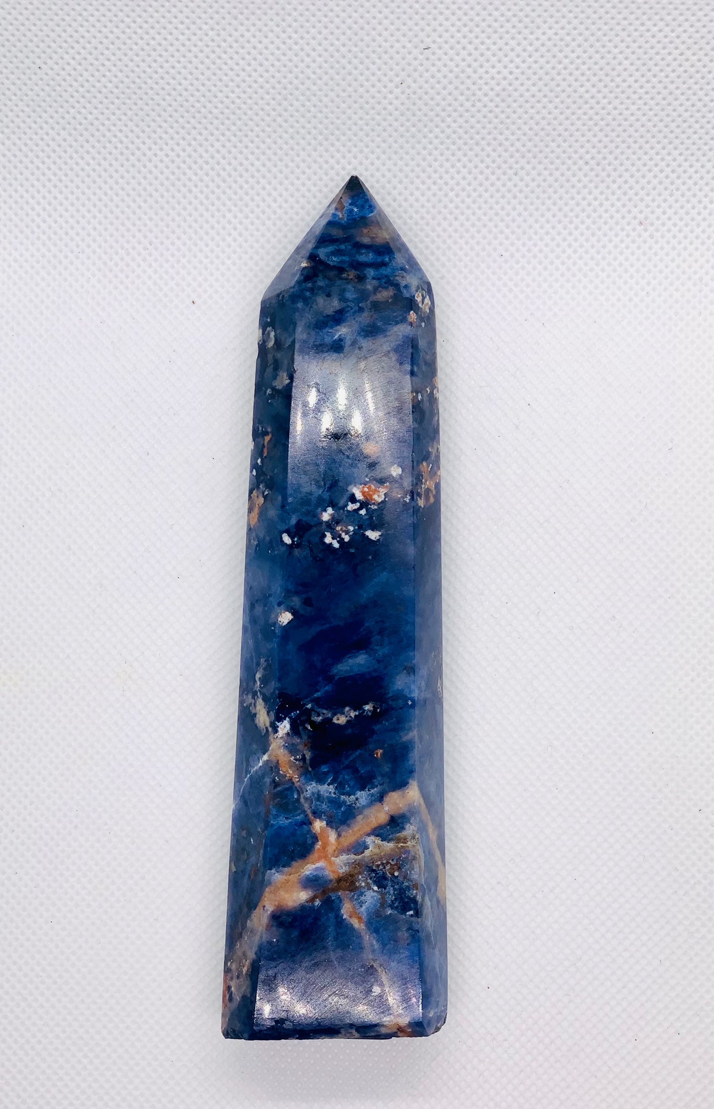 Orange Sodalite Point/Tower