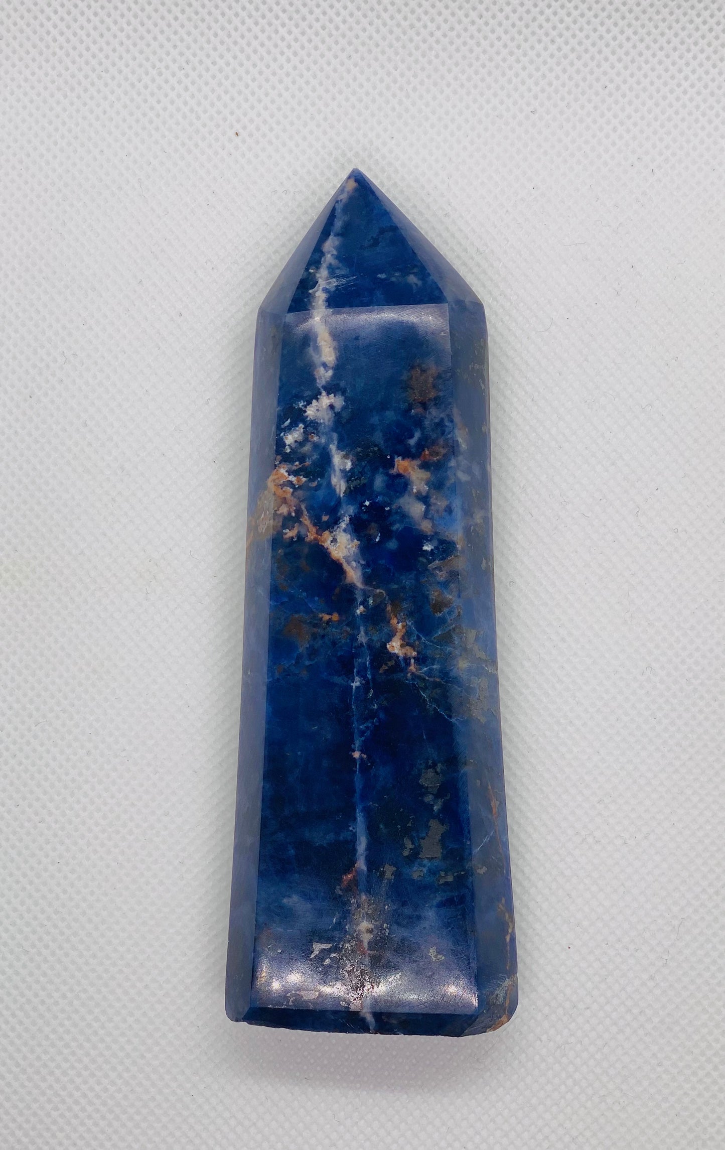 Orange Sodalite Point/Tower