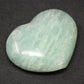 Amazonite 30mm Heart Wicks and Stonez