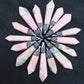 Pink Moonstone Pendant Wicks and Stonez