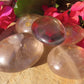Smoky Quartz Palm Stones Wicks and Stonez